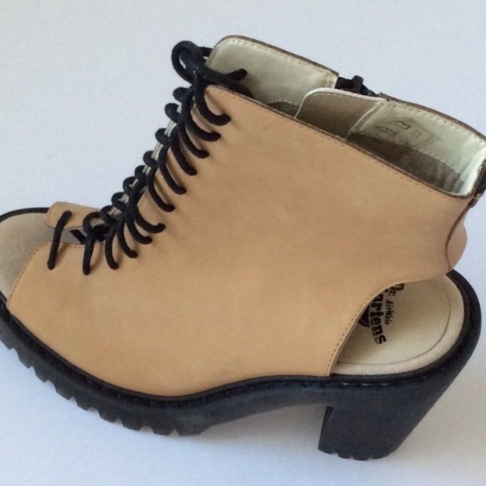 Dr. Martens Open heel Lace Up Boots - Picture 2 of 8